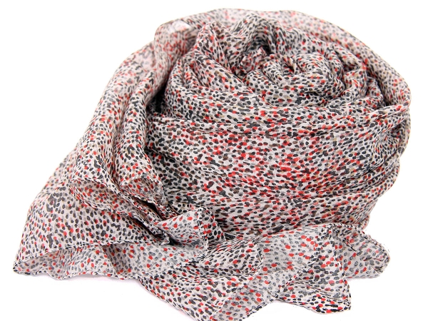 Miniature Dots Polyester Scarf