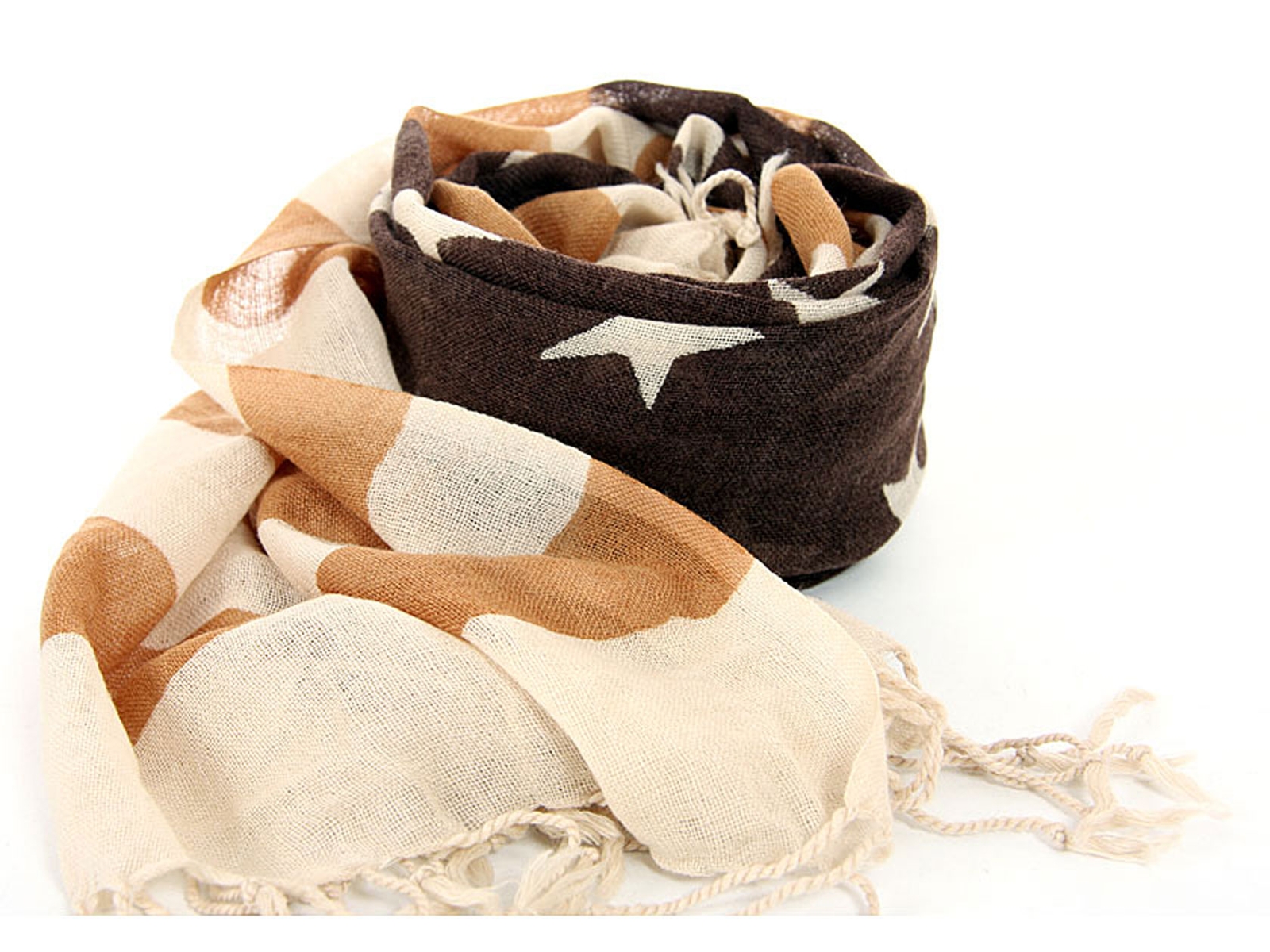 Stripes & Stars Wool Scarf