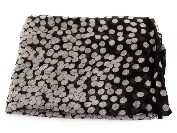 Two Tone Polka Dots Wrap