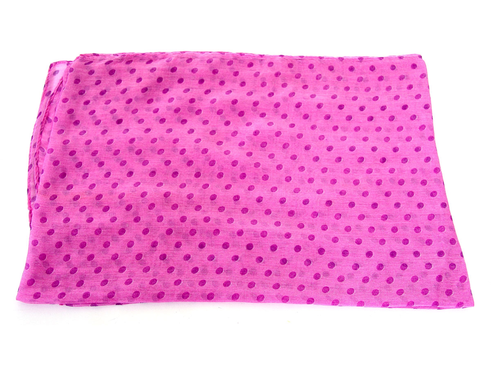 Polka dot scarf