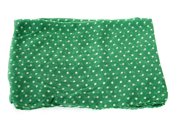 Polka dot scarf
