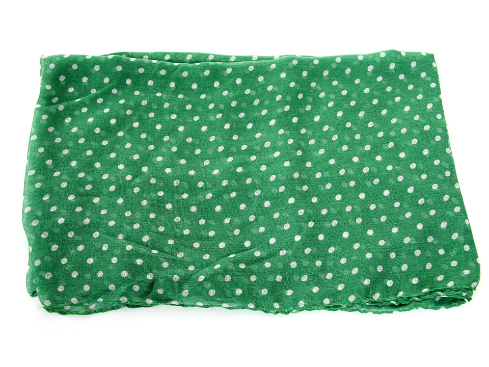 Polka dot scarf