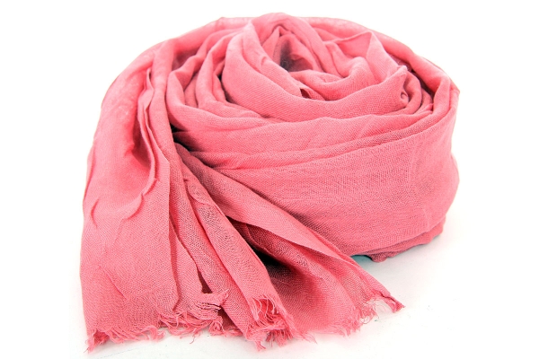 Layered Knit Solid Color Scarf